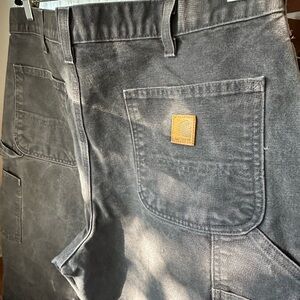 Vintage Grey Carhartt Dungarees 36x32